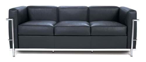 Image de Le Corbusier LC2 Sofa, 3-Sitzer (1929)